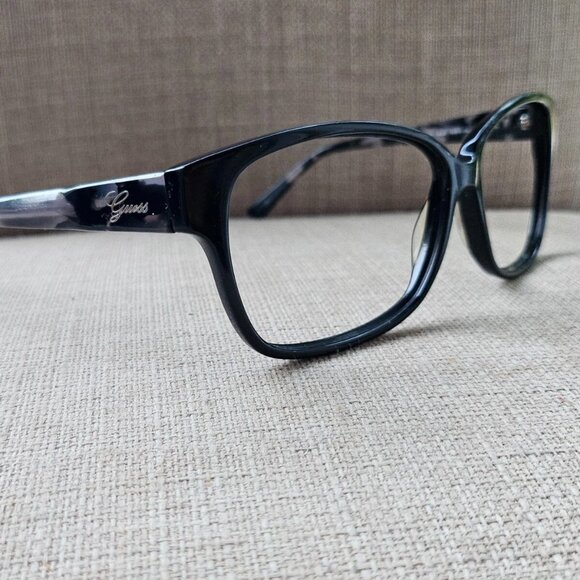 Guess EyeglassesSunglasses Frame BlackGray Tortoise GU7331 60[]13 135 Glasses - Picture 1 of 9